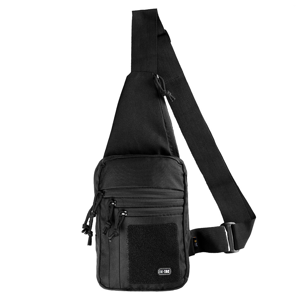 Batoh cez rameno M-Tac Bag Shoulder Chest - čierny