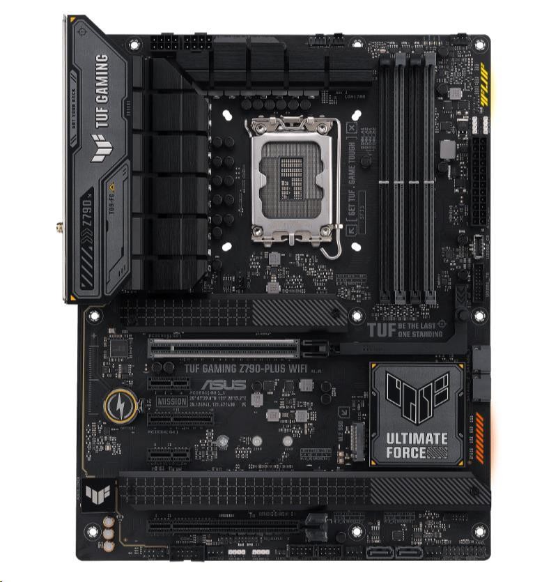ASUS MB Sc LGA1700 TUF GAMING Z790-PLUS WIFI, Intel Z790, 4xDDR5, 1xDP, 1xHDMI, WI-FI
