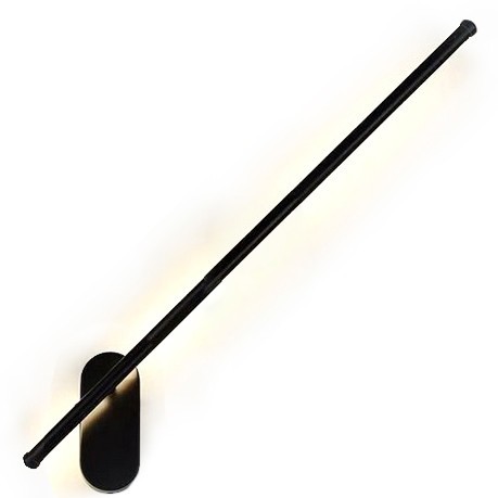 Nástěnná lampa Kinkiet II černá