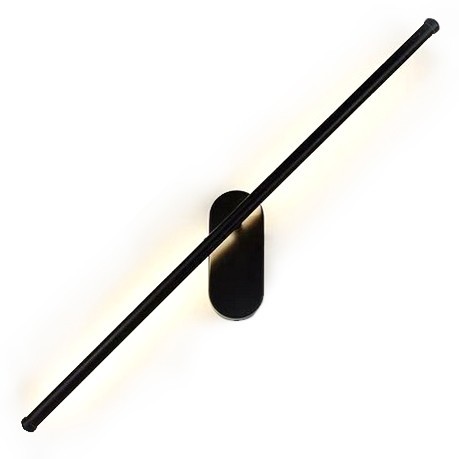 Nástěnná LED lampa Kinkiet I černá