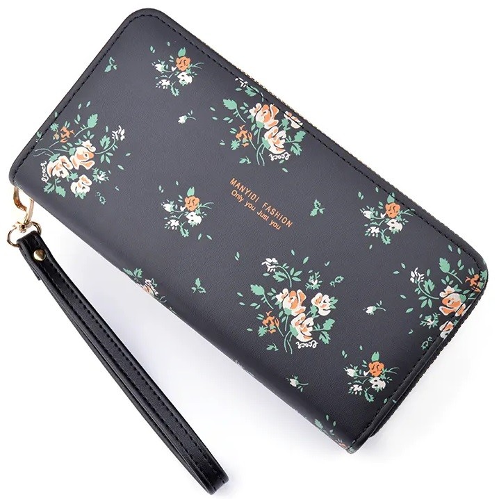 Peňaženka Blossom-Čierna KP25222