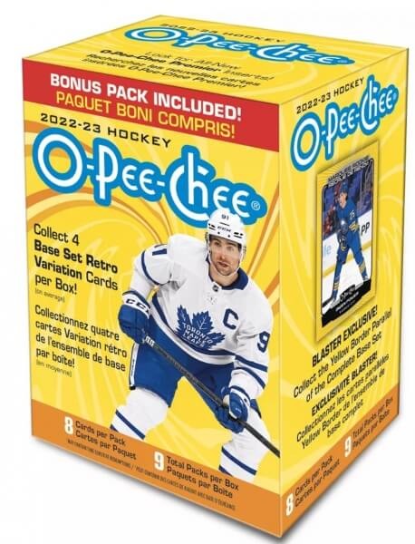 Upper Deck 2022-2023 NHL Upper Deck O-Pee-Chee Blaster Box - hokejové karty