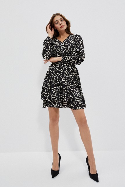WOMEN'S DRESS L-SU-4012 LBEIGE