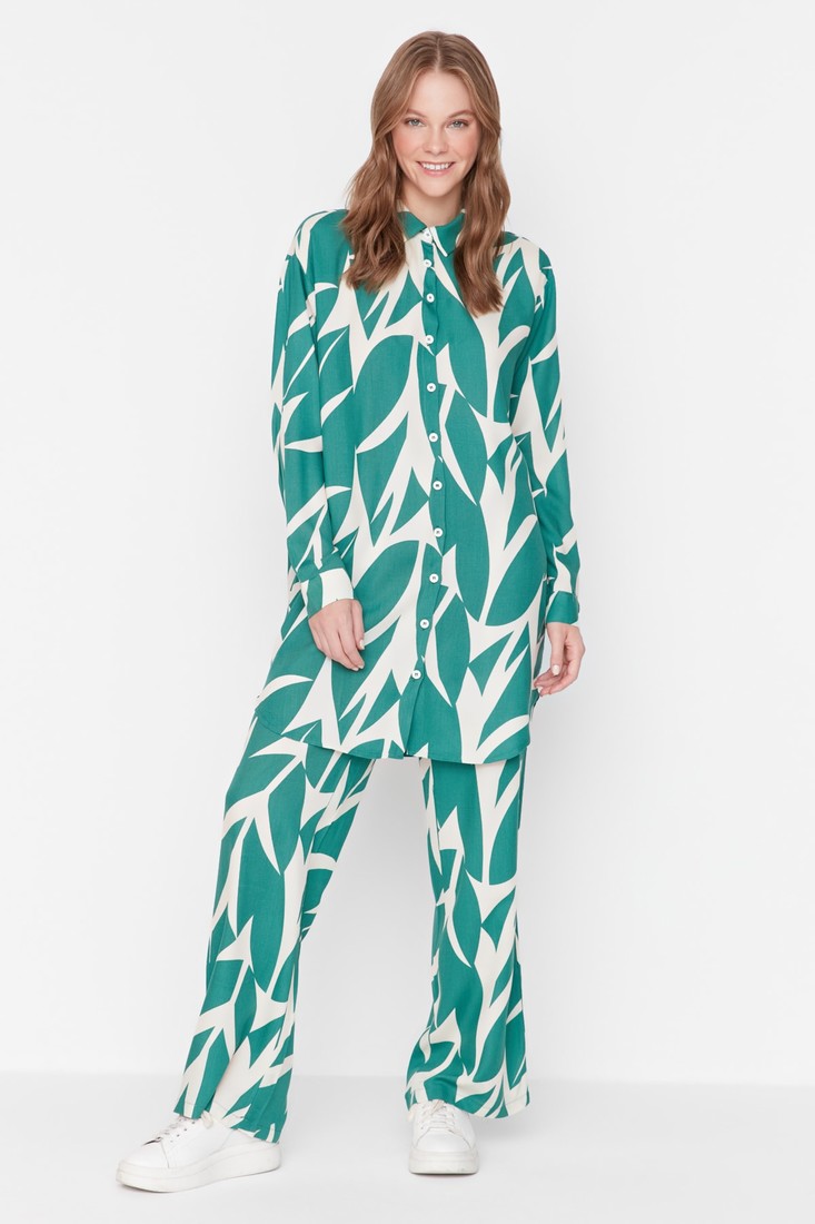Trendyol Two-Piece Set - Green - Regular fit