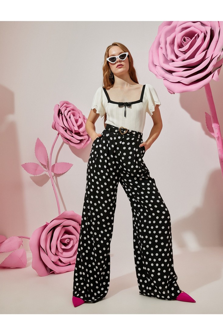 Koton Pants - Black - Loose