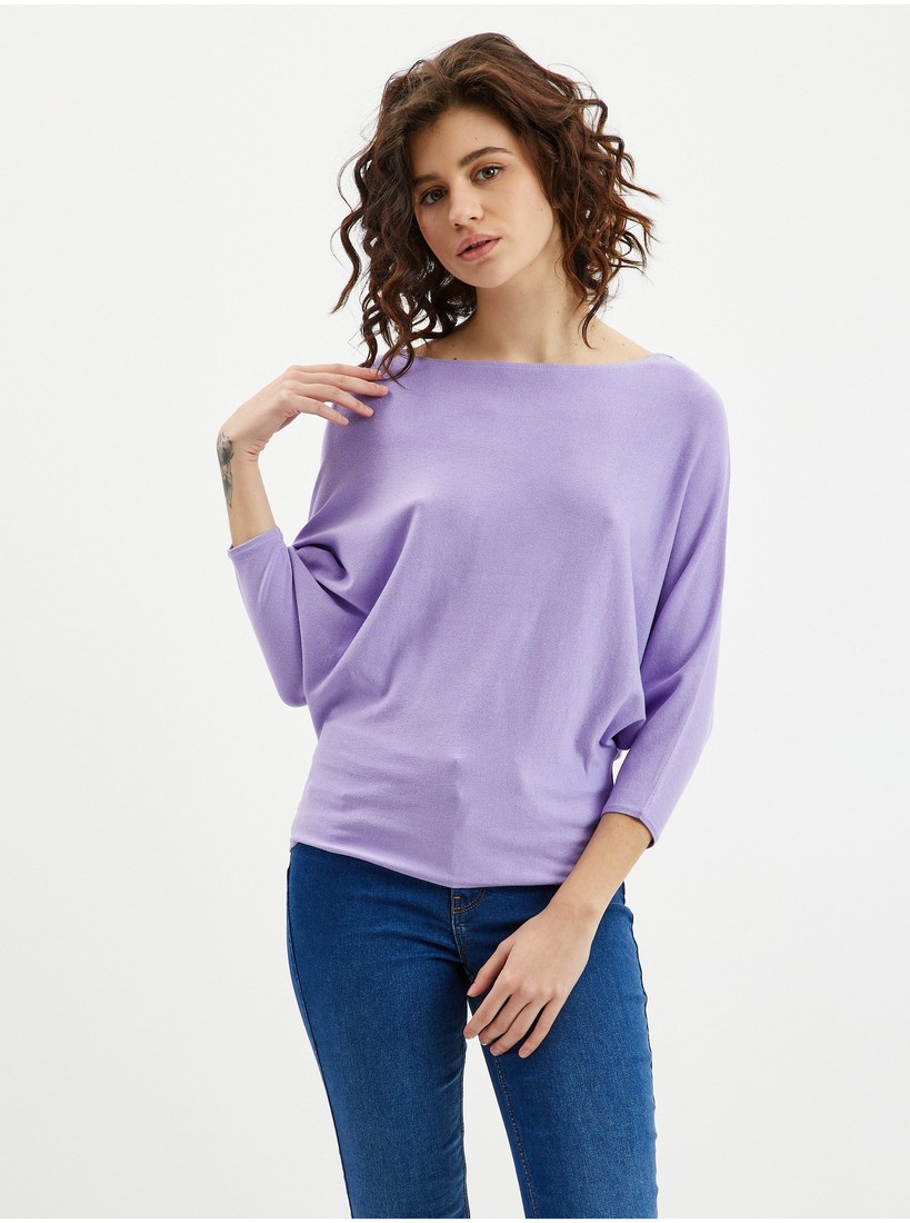 Orsay Light purple ladies sweater - Women