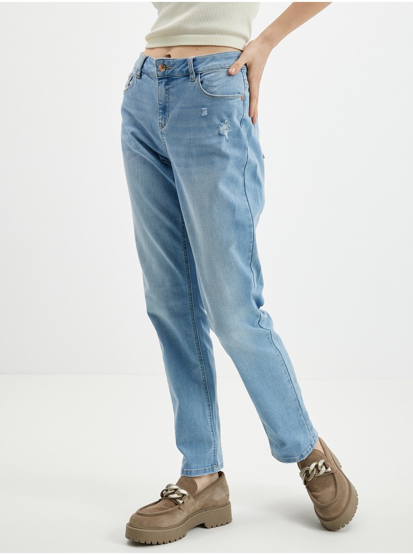 Orsay Light Blue Women Boyfriend Jeans - Women