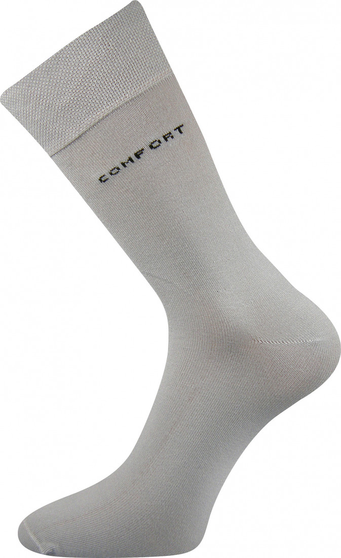 Ponožky Boma Comfort 3 ks - svetlo sivé, 39-42