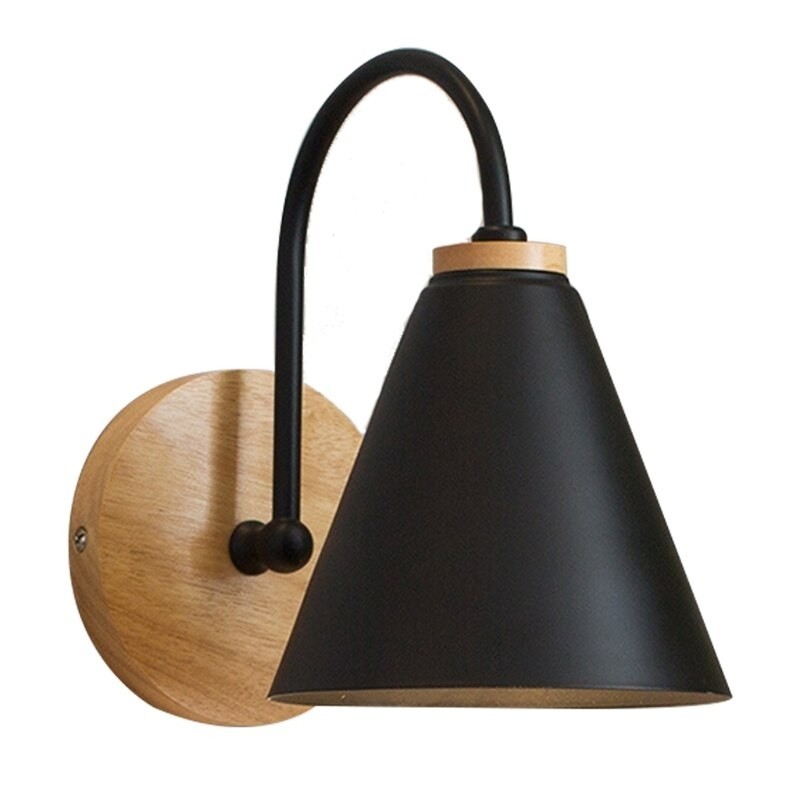 Nástěnná lampa Kinkiet VII černá