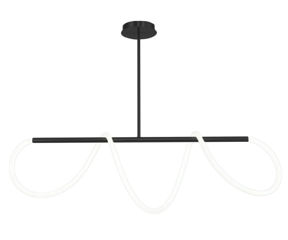 Stropní LED svítidlo Morko černé