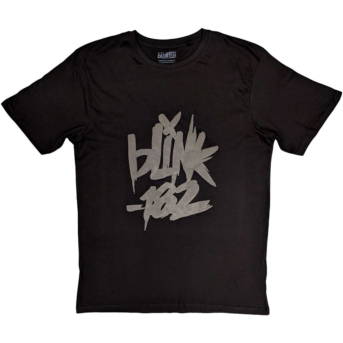 Blink 182 tričko Neon Logo Čierna S