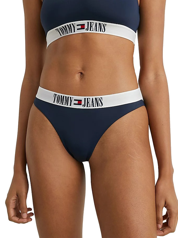 Tommy Hilfiger Dámske plavkové nohavičky Bikini UW0UW04451-C87 XS
