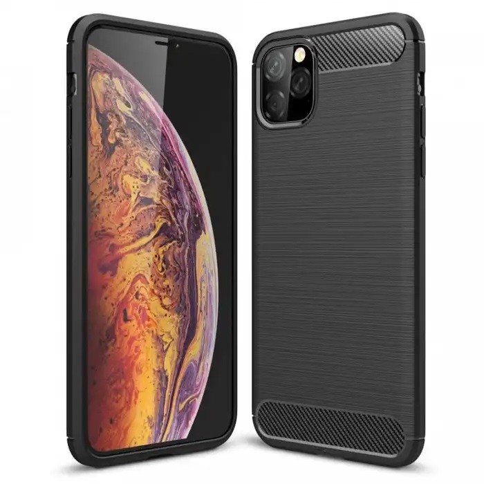 IZMAEL Apple iPhone 11 Puzdro Carbon Bush TPU  KP9414 čierna