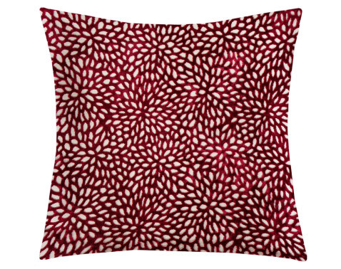 Dekoračný vankúš Maria 45x45 cm, červený%