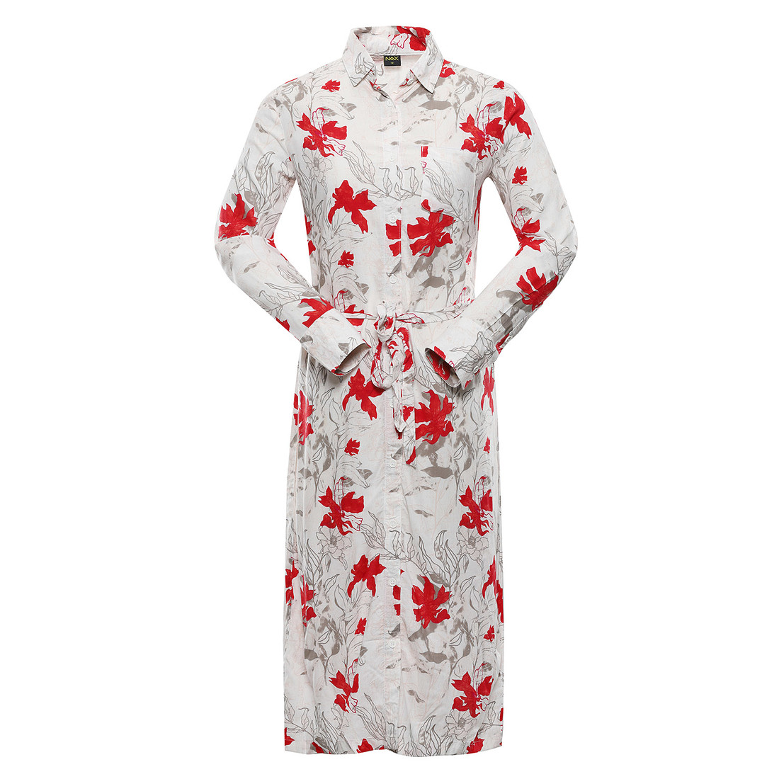 Women's dress nax NAX CUFEWA crème variant pb
