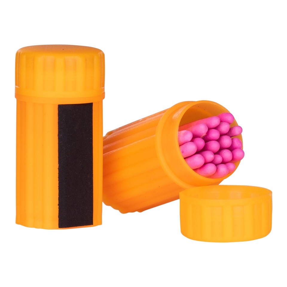 Vodeodolné a vetruodolné zápalky Fosco Survival Matches