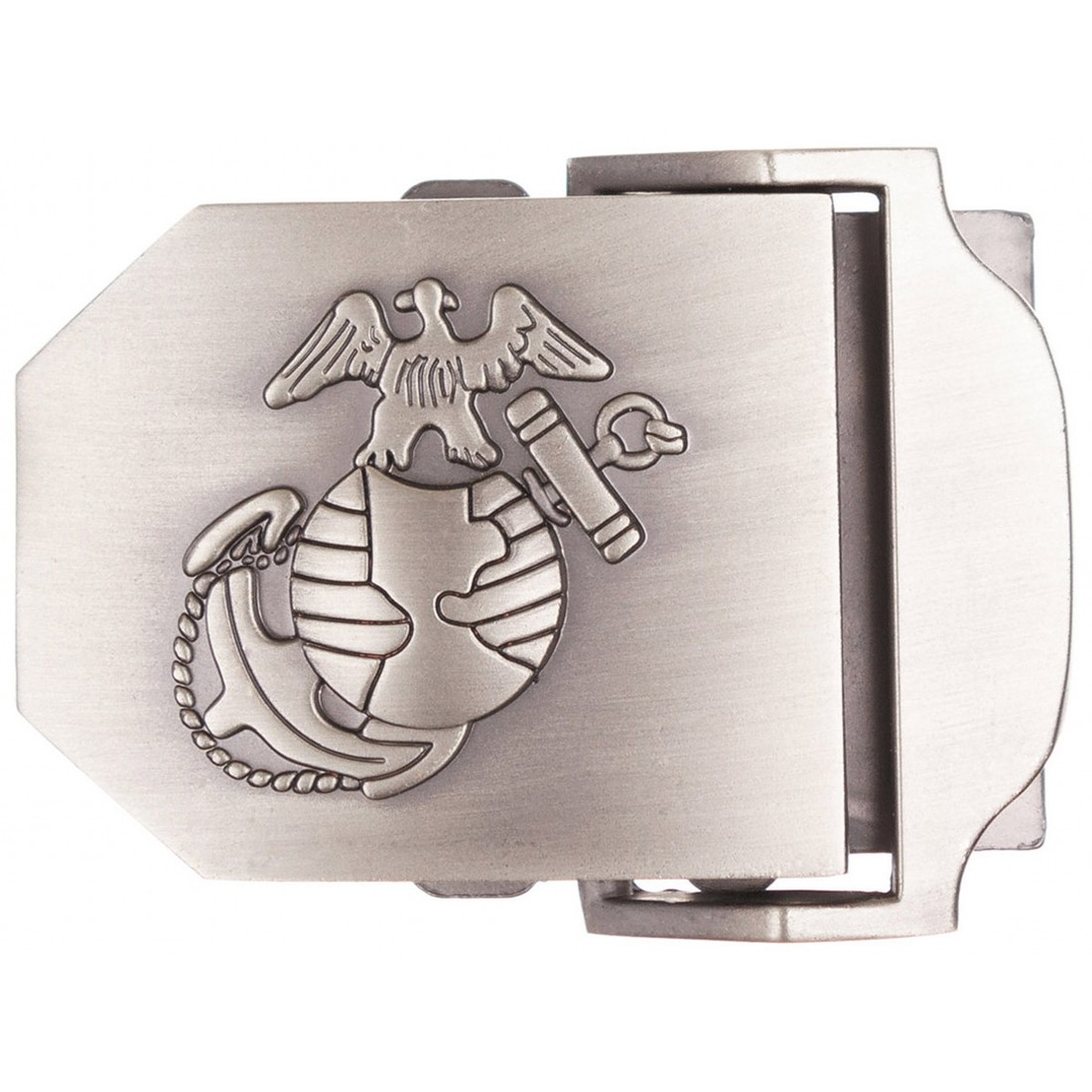 Pracka na opasok MFH USMC 40mm - strieborná