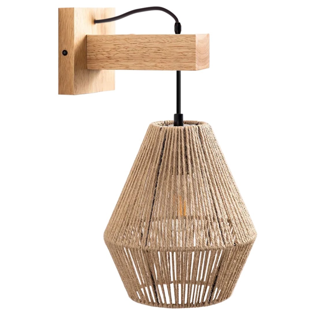 Nástěnná lampa KINKIET DECOR II hnědá