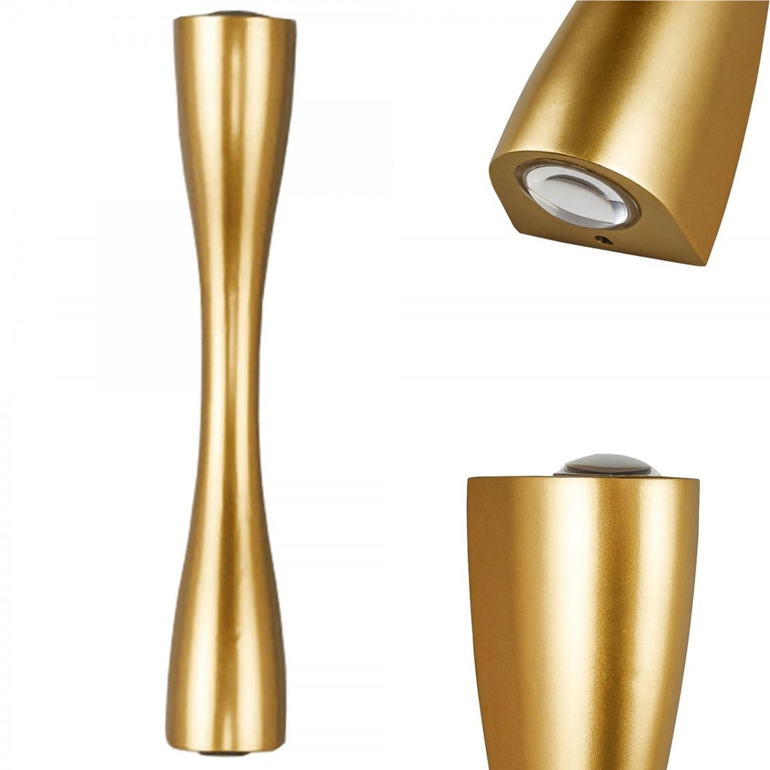 Nástěnná lampa KINKIET STYLE I zlatá