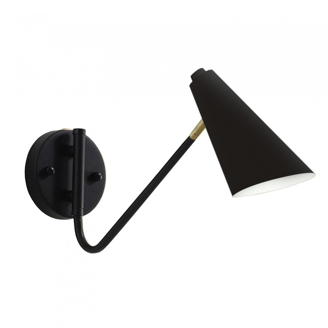 Nástěnná lampa KINKIET STYLE III černá