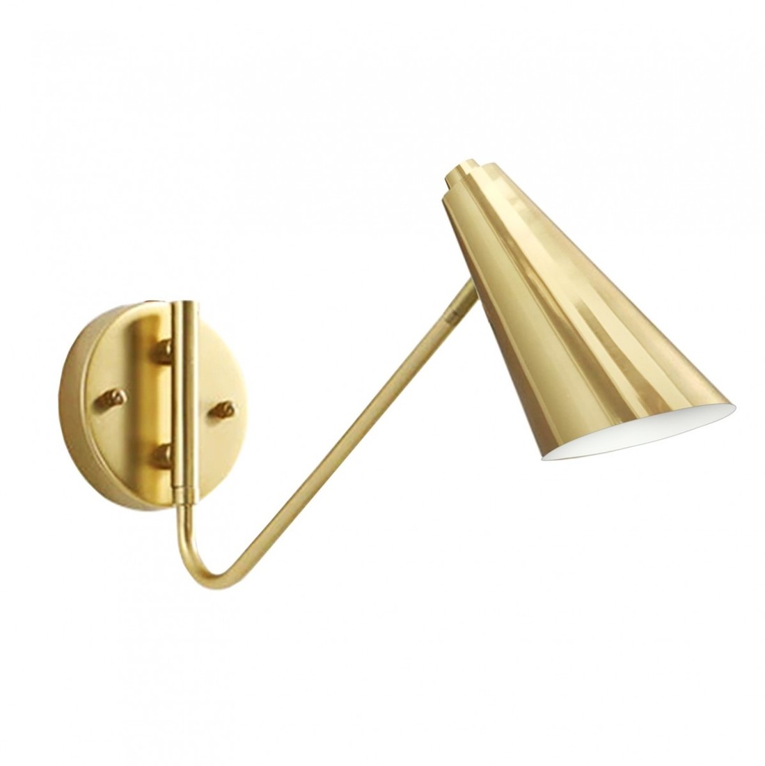 Nástěnná lampa KINKIET STYLE III zlatá