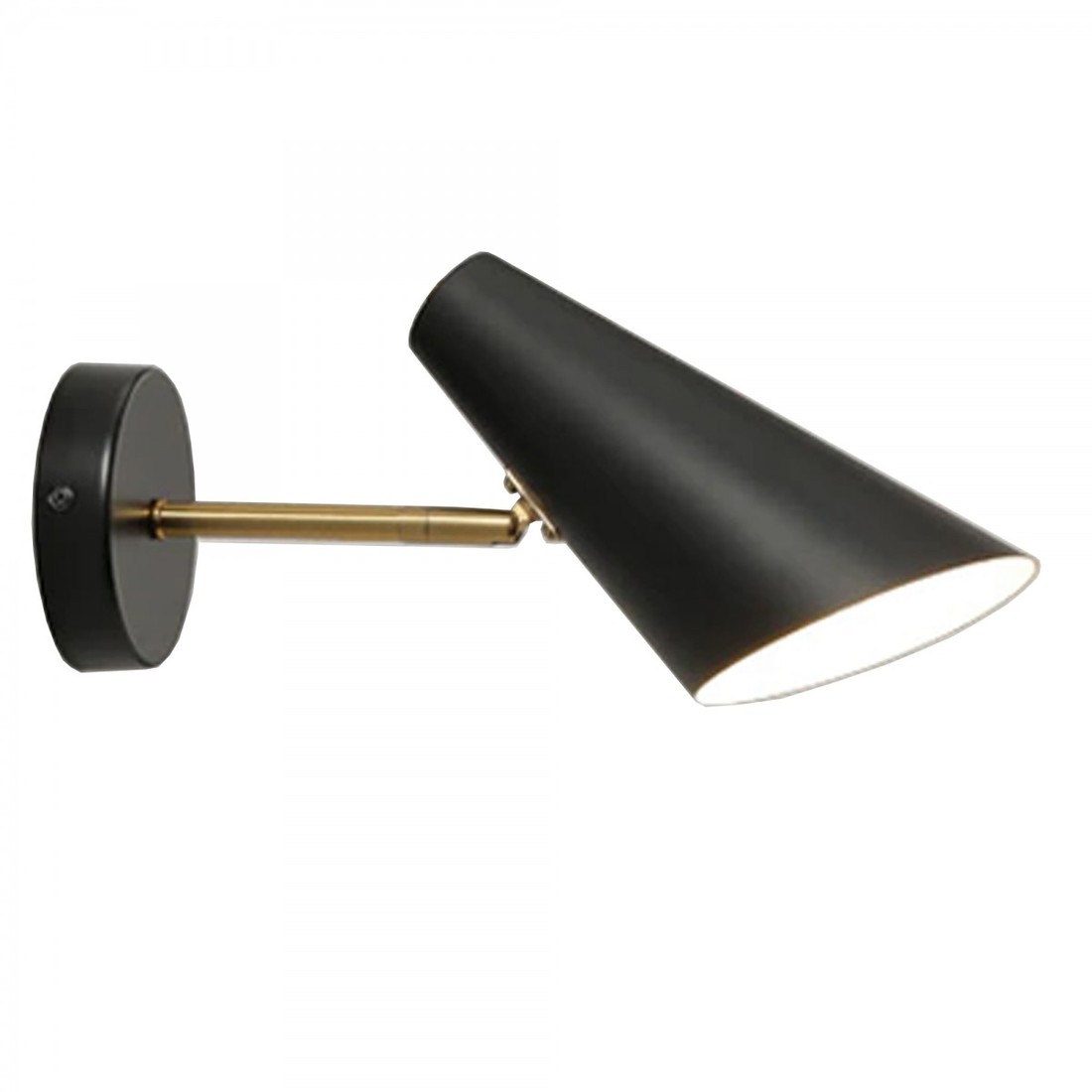 Nástěnná lampa KINKIET STYLE XII černá