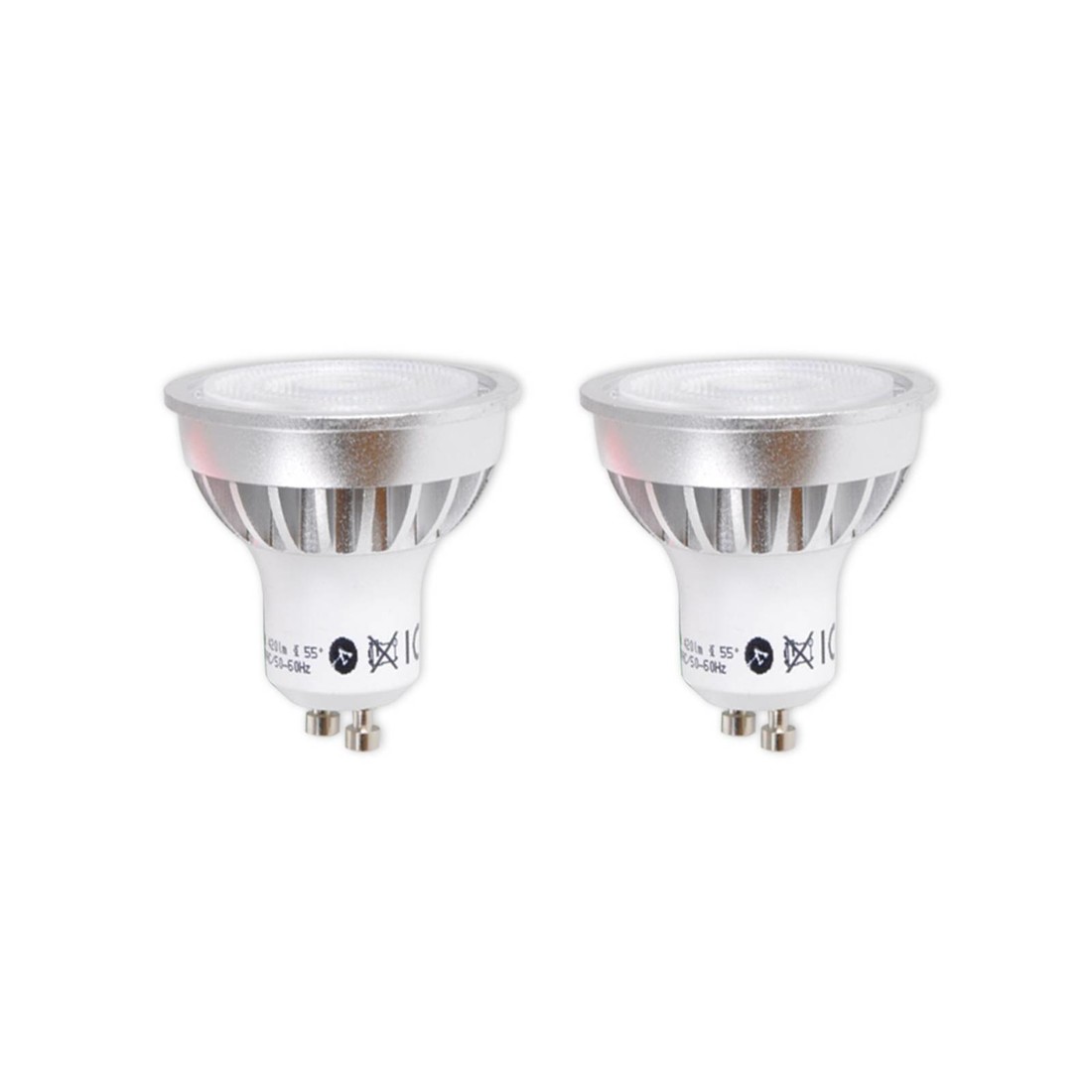 GU10 5W 830 LED reflektor 55° súprava 2 kusov