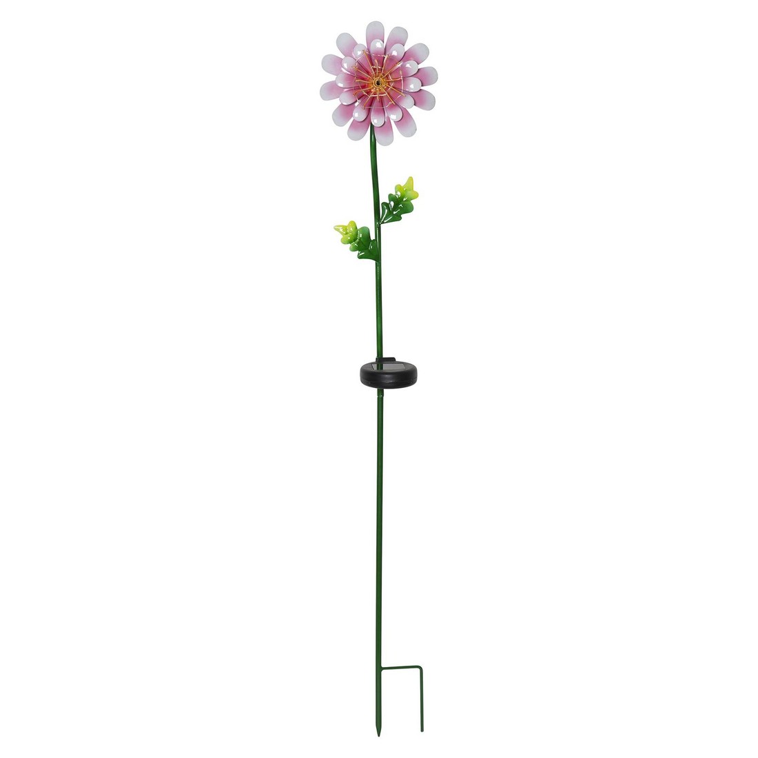 Solárne LED svietidlo Pink Daisy v tvare kvetiny