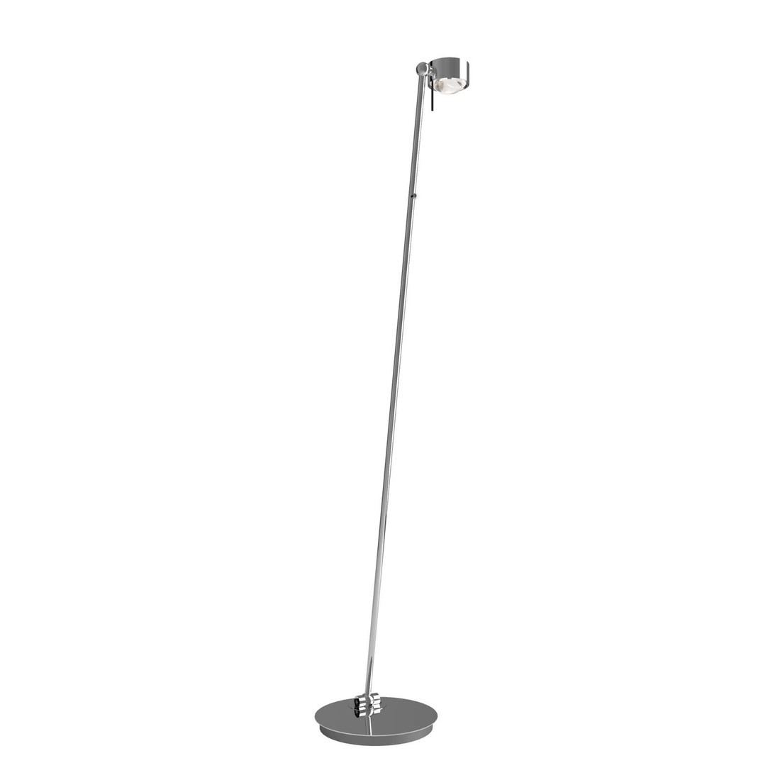 Puk! 80 Floor stojacia LED lampa chróm