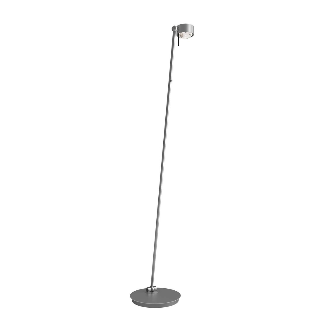 Puk! 80 Floor stojacia LED lampa chrómová matná