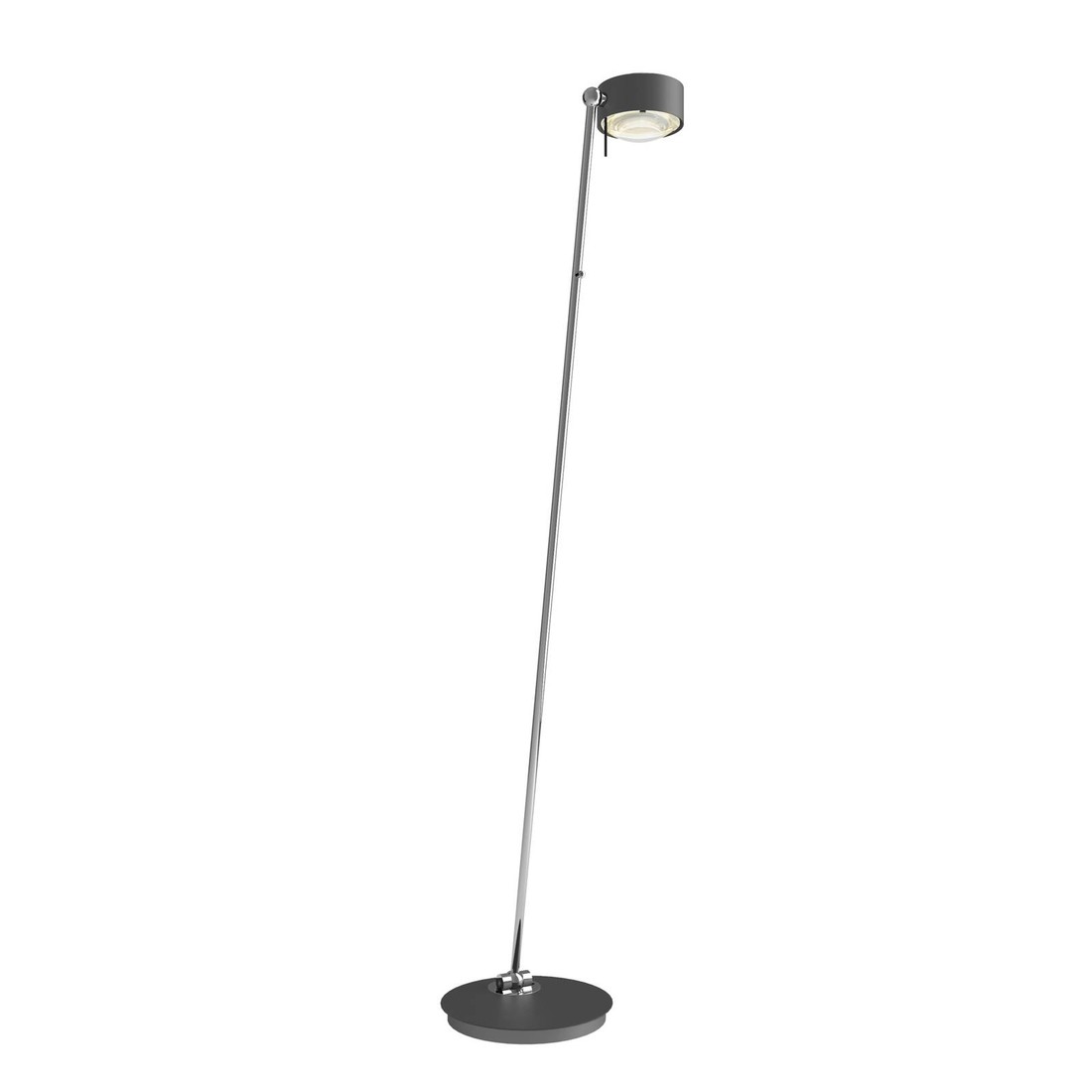 Puk! 120 Floor stojacia LED lampa antracit matná