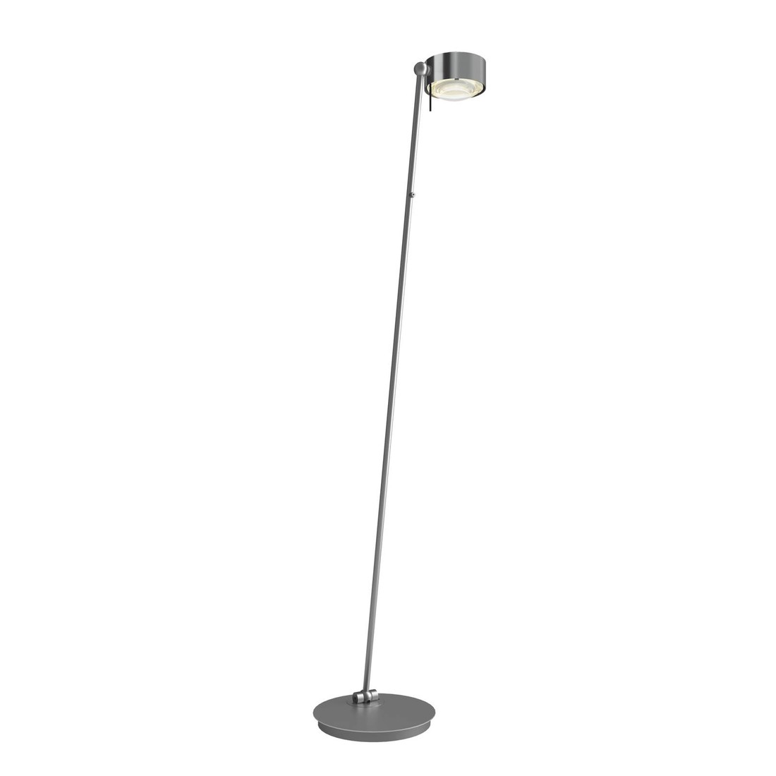 Puk! 120 Floor stojacia LED lampa chrómová matná