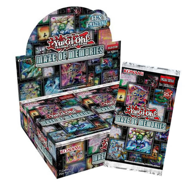 Konami Yu-Gi-Oh Maze of Memories Booster Box