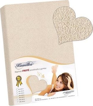 Bellatex Froté - 160 × 200 cm - natur