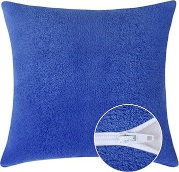 Bellatex Povláček MIKRO jednobarevný - 40 × 40 cm - UNI modrá