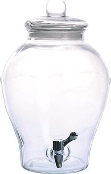 ORION Fľaša sklo + kohútik APPLE 6,5 l