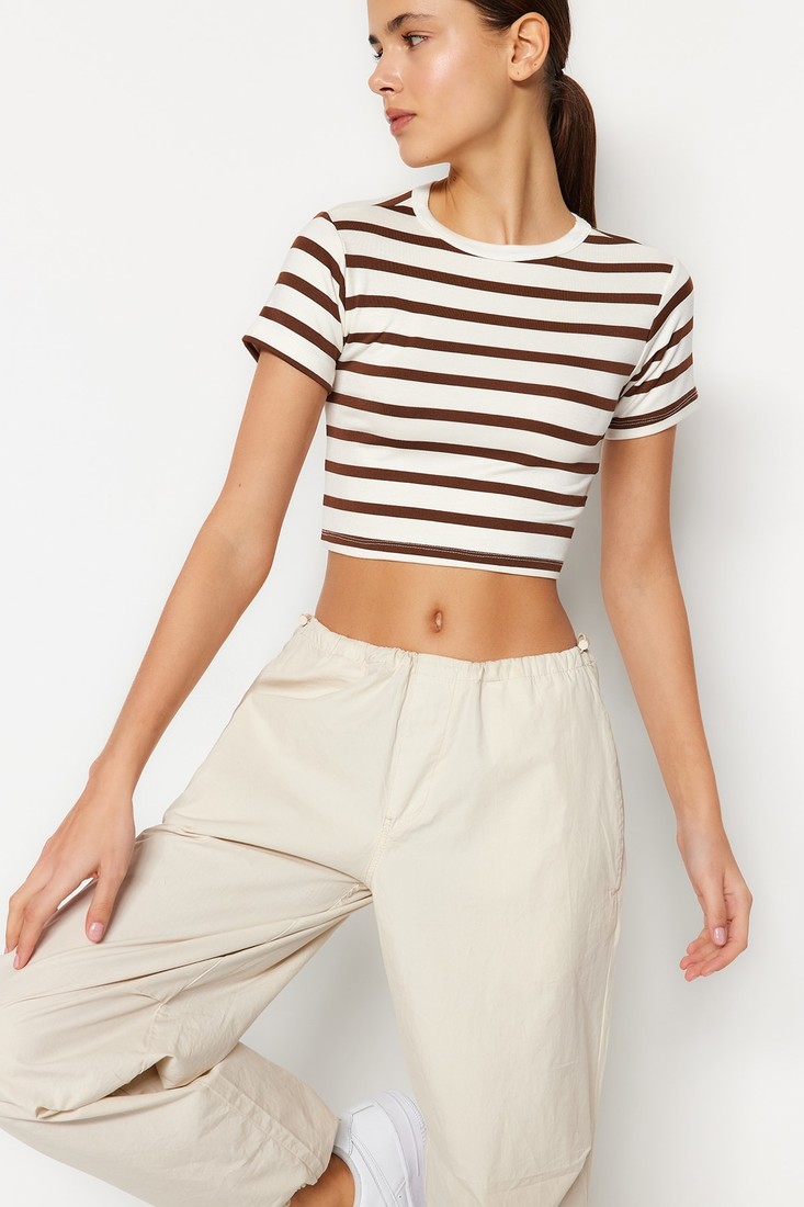 Trendyol Blouse - Beige - Slim fit