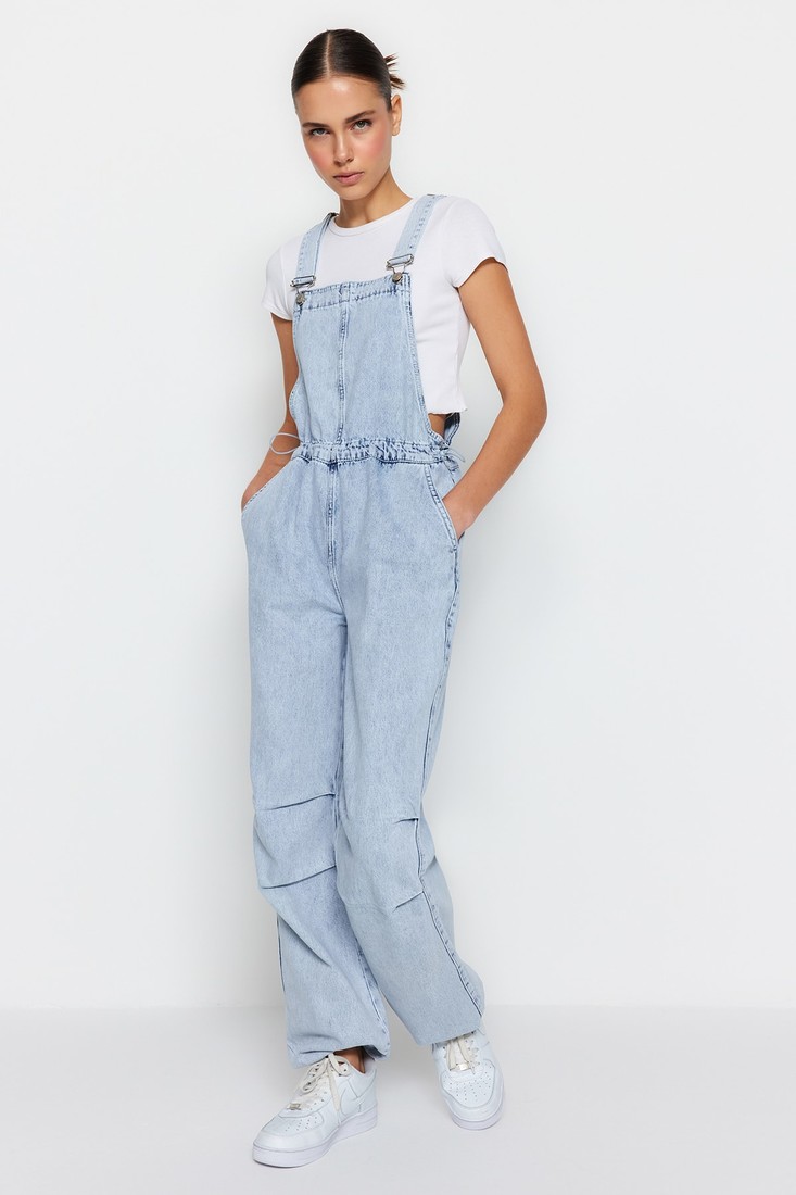 Trendyol Jumpsuit - Blue - Relaxed fit