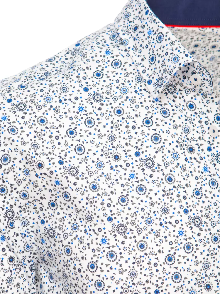 Dstreet men's white shirt