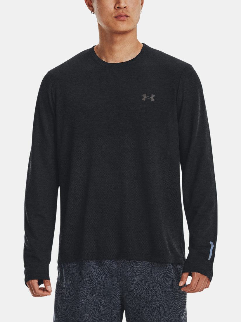 Under Armour T-Shirt UA SEAMLESS STRIDE LS-BLK - Men