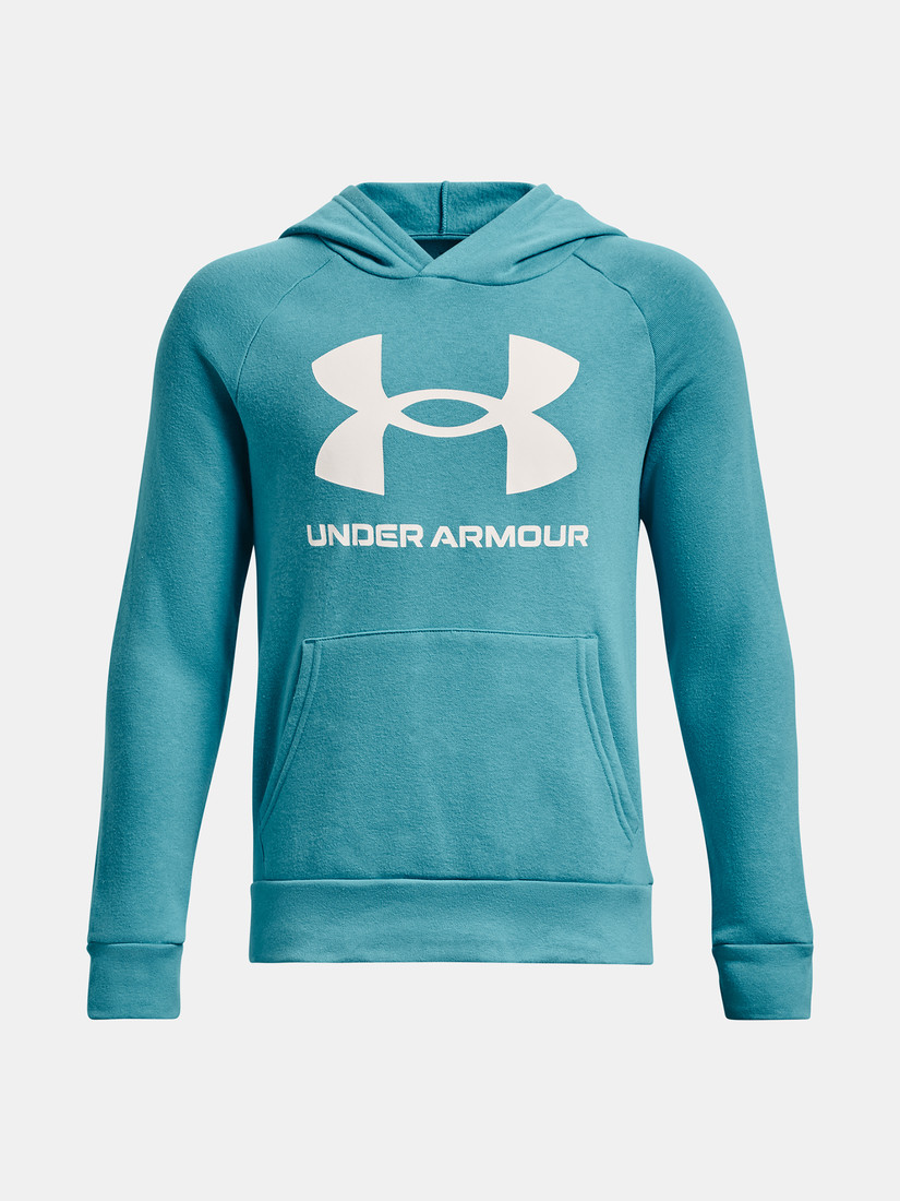 Under Armour Sweatshirt UA RIVAL FLEECE HOODIE-BLU - Boys