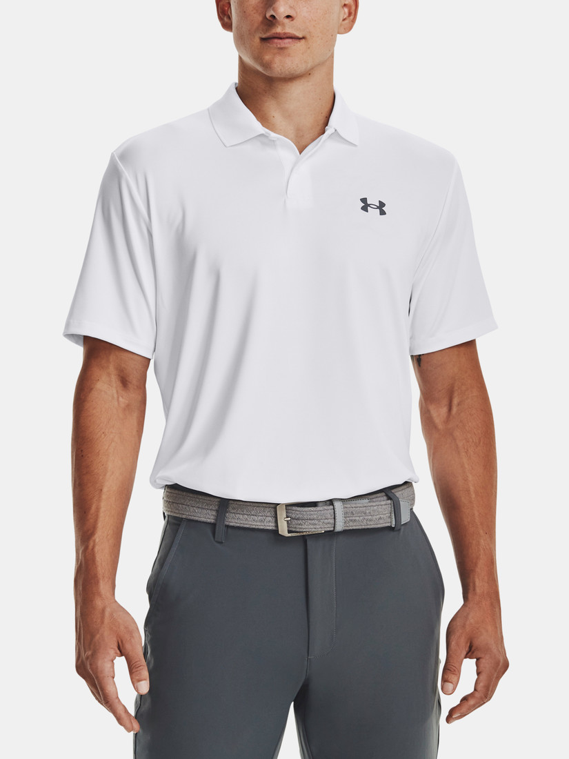 Under Armour T-Shirt UA Performance 3.0 Polo -WHT - Men