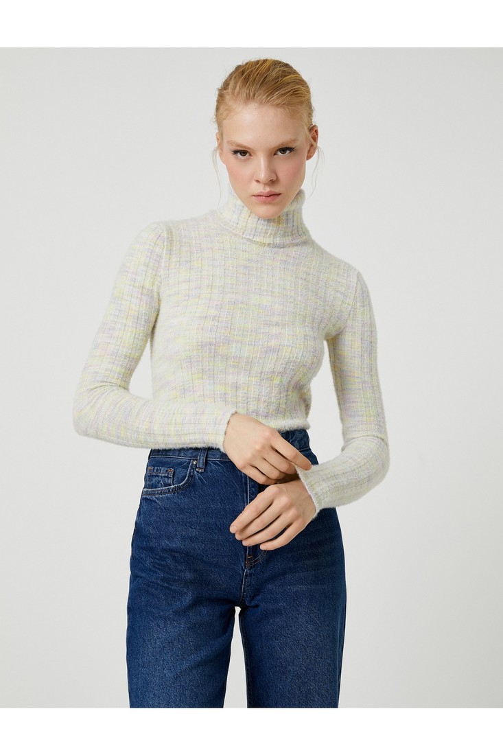 Koton Sweater - Purple - Regular fit