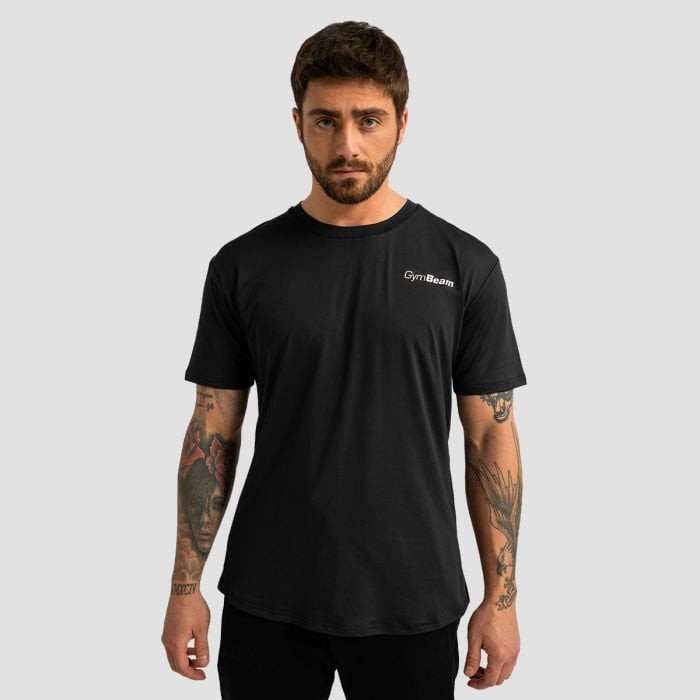 GymBeam Pánske športové tričko Limitless Black  XXLXXL