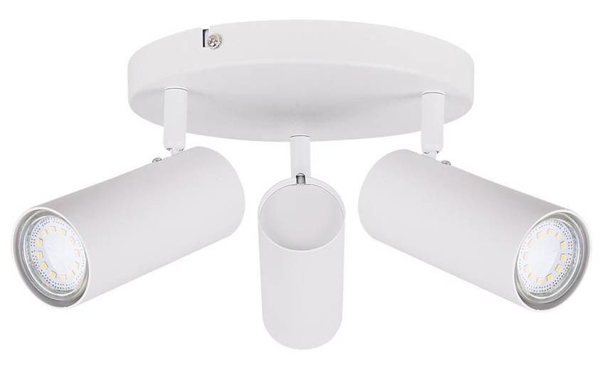 Candellux Biele stropné svietidlo Colly pre žiarovku 3x GU10 98-01627