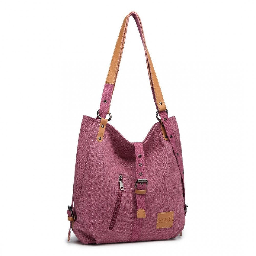 Taška a batoh v jednom Savannah Kono - Fuchsia