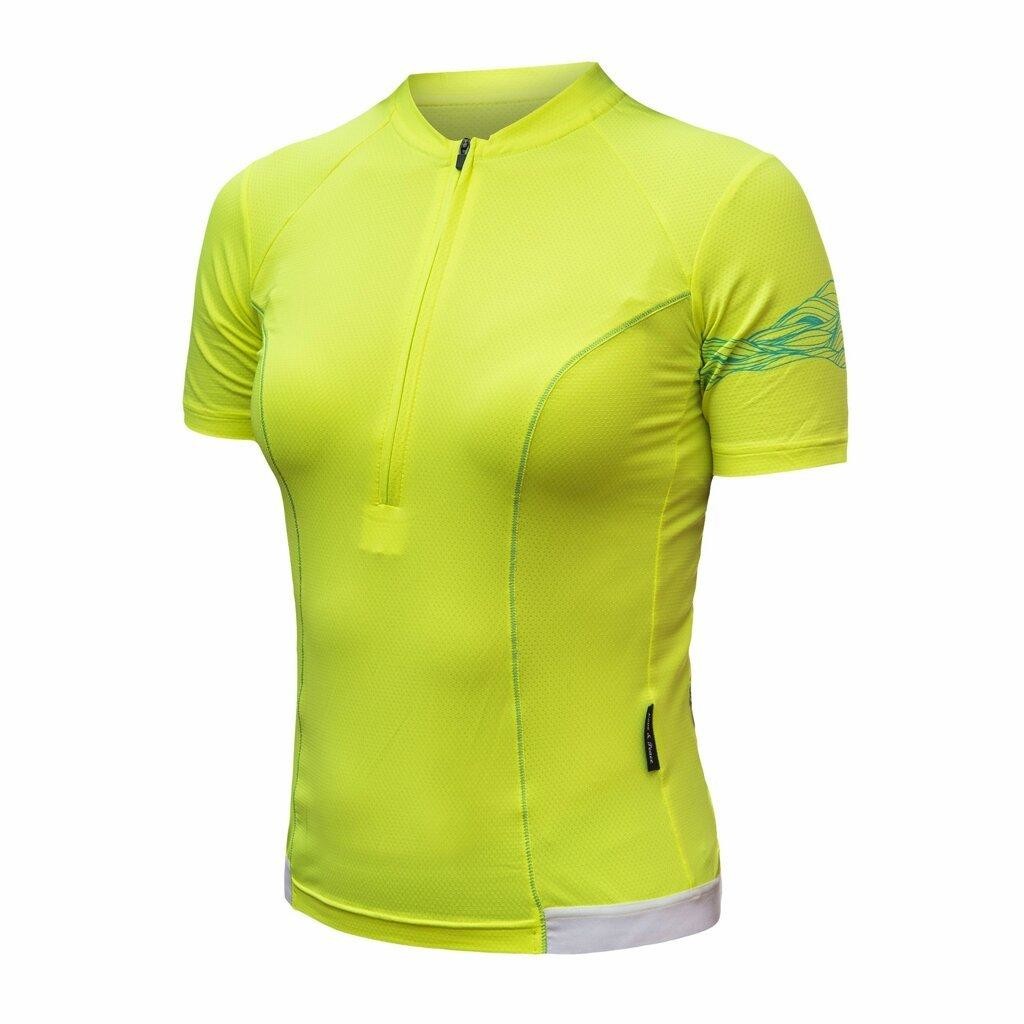 Sensor Coolmax Entry dámský dres kr.rukáv neon yellow