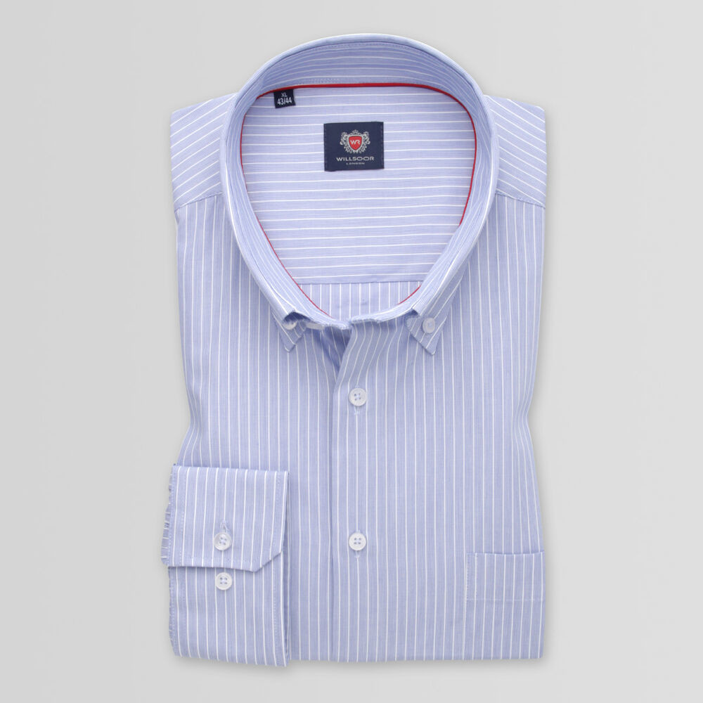 Moderná pánska košeľa tmavozelenej farby s kvetinovým vzorom 14951