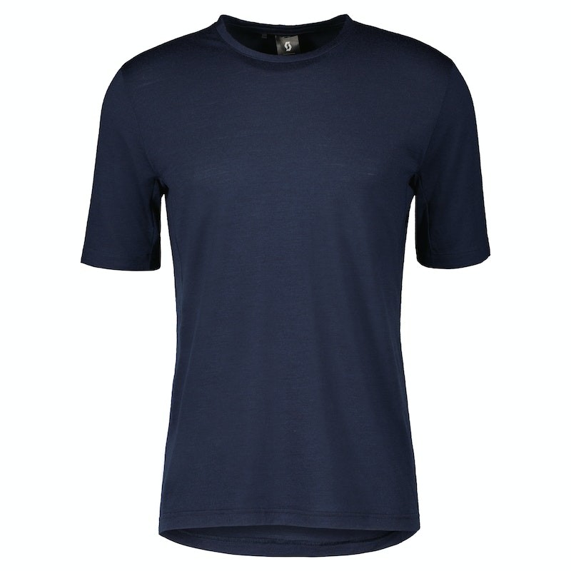 Pánske cyklistické tričko s krátkym rukávom Scott Commuter Merino