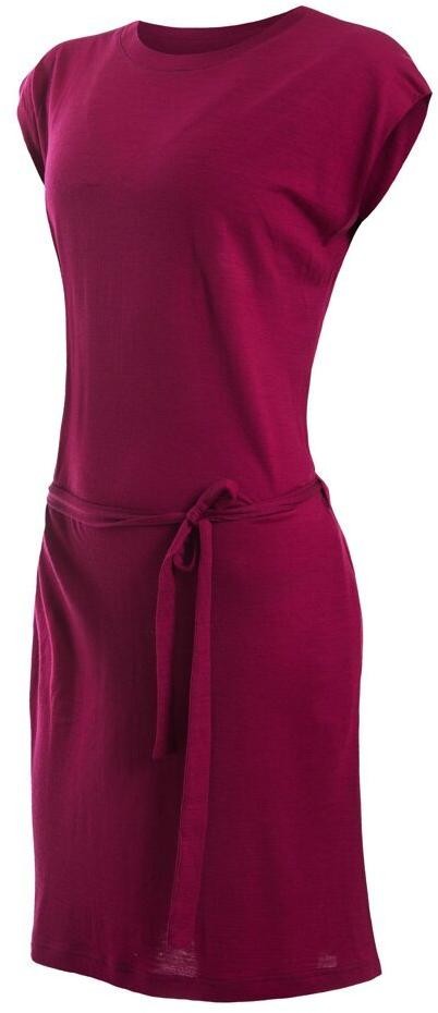 Sensor Merino Active dámské šaty lilla